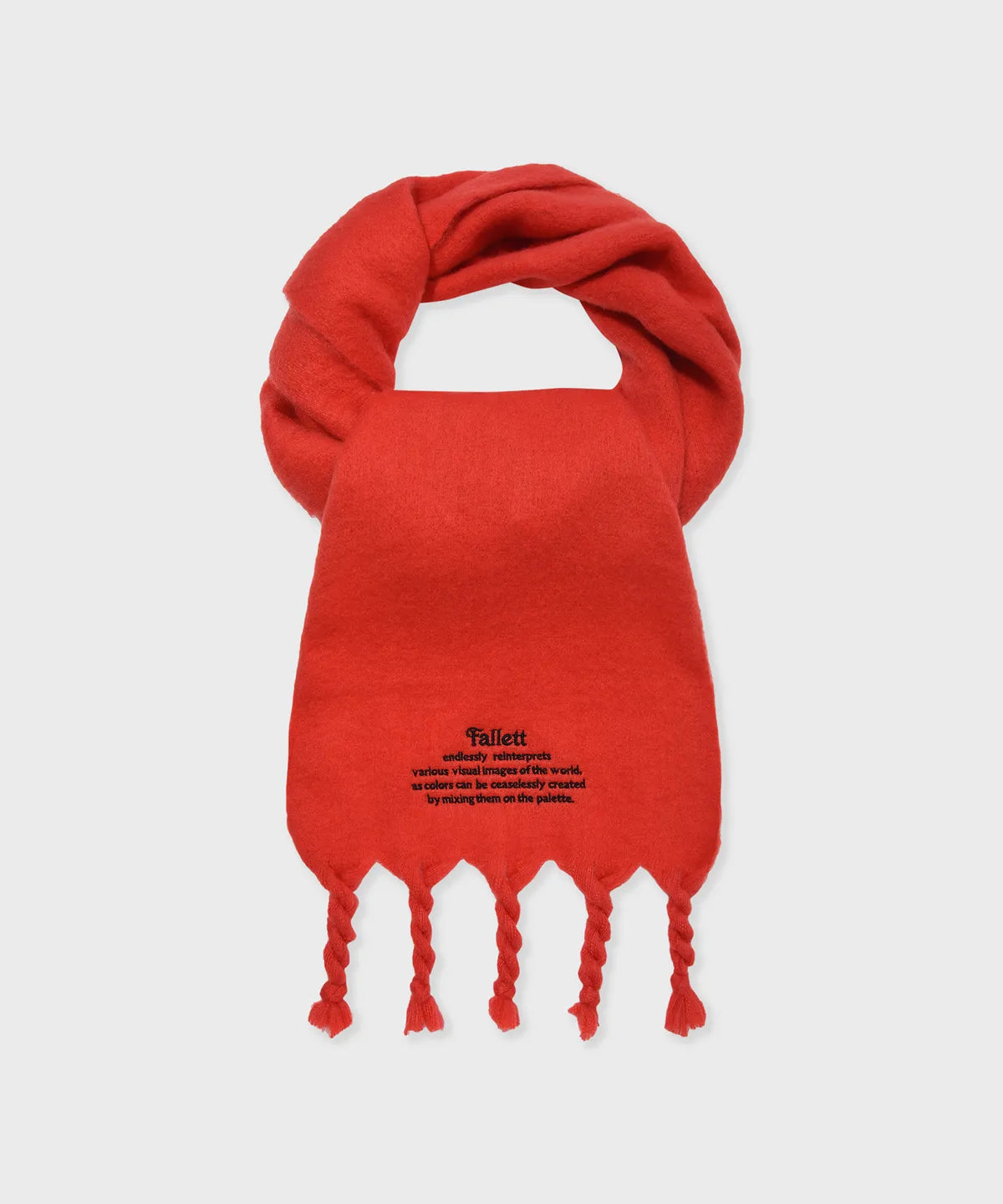 OVERSIZED STORY LOGO MUFFLER - 8 color