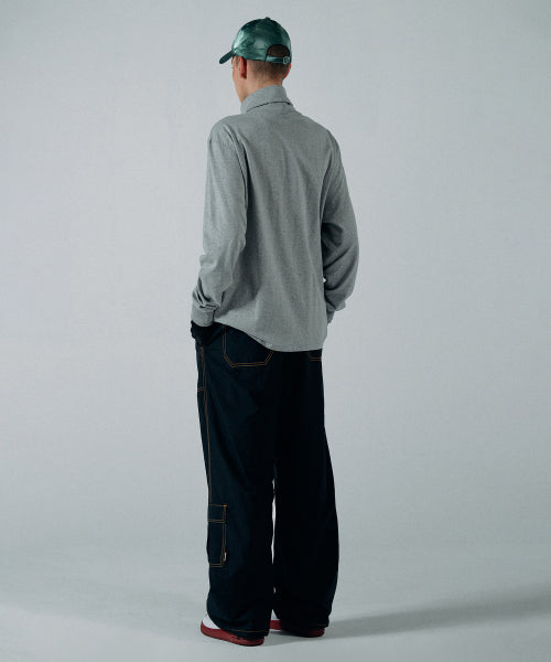 NO PEEKING TURTLENECK - 3 COLORS MELANGE GREY