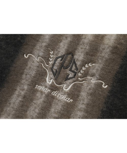 BRUSHED CHECK MUFFLER - 3 COLORS BROWN