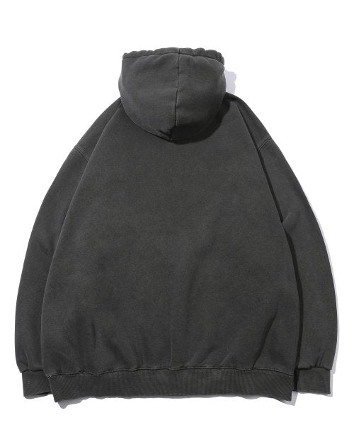 HOPPY PIGMENT HOODIE - 4 COLORS BLACK