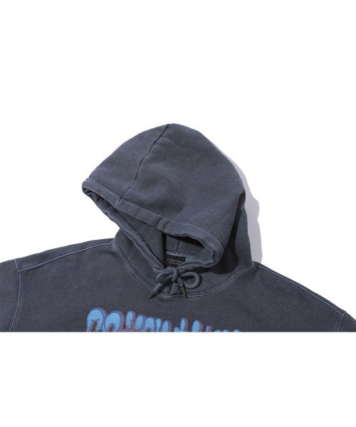 HOPPY PIGMENT HOODIE - 4 COLORS BLUE
