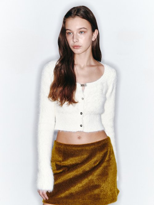 MINI SKIRT - 2 COLORS OLIVE