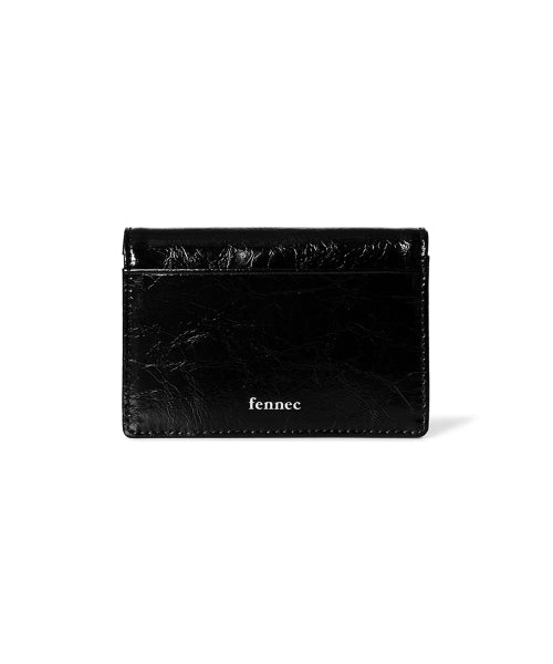 CRINKLE TRIANGLE ACCORDION POCKET - BLACK - 8 COLORS BLACK