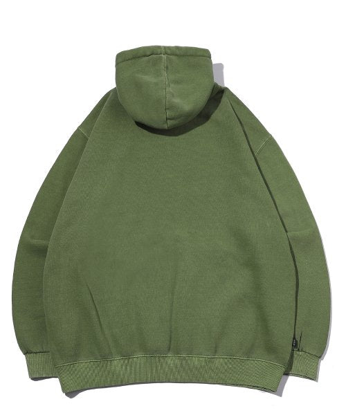 HOPPY PIGMENT HOODIE - 4 COLORS GREEN