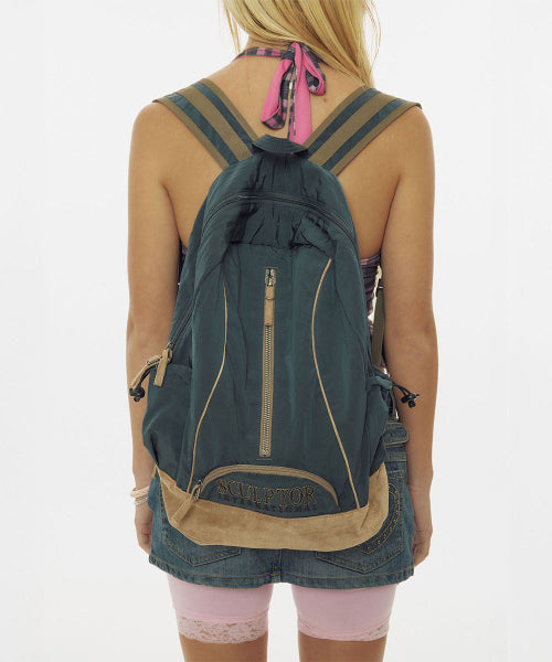 OLDSCHOOL SLOUCHY BACKPACK - 3 COLORS NAVY