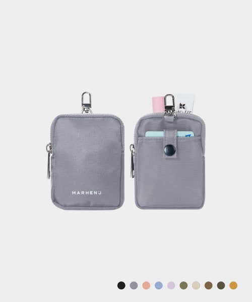 CONY NYLON MINI POCKET - 11 COLORS BLACK