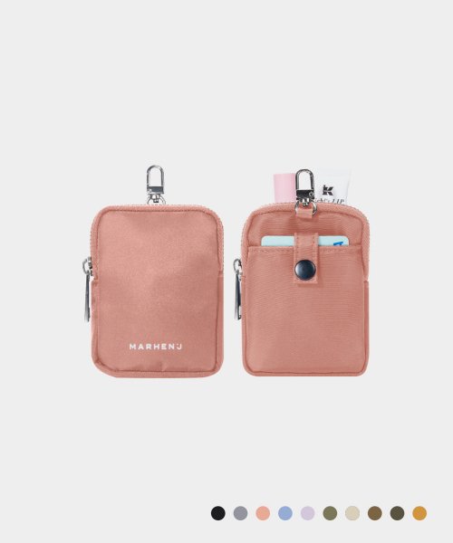 CONY NYLON MINI POCKET - 11 COLORS BLACK