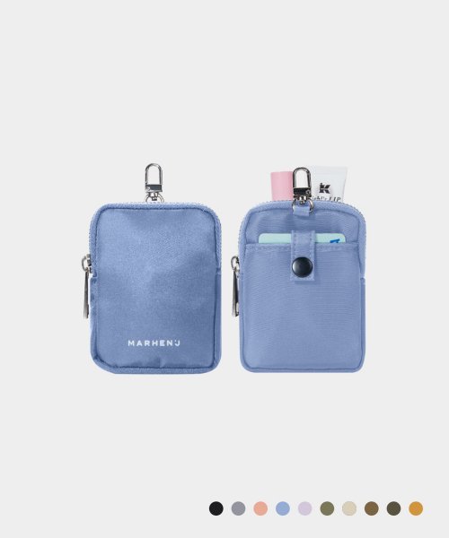 CONY NYLON MINI POCKET - 11 COLORS BLACK