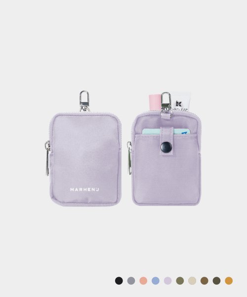 CONY NYLON MINI POCKET - 11 COLORS BLACK