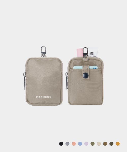 CONY NYLON MINI POCKET - 11 COLORS BLACK