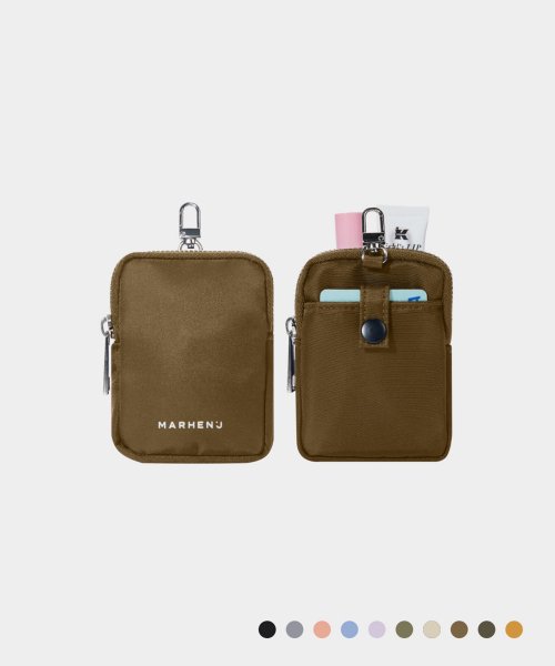 CONY NYLON MINI POCKET - 11 COLORS BLACK