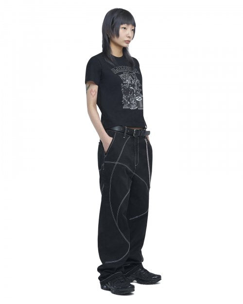 S.P T-SHIRT - BLACK - 5 COLORS