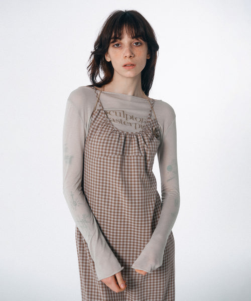 WENDY MAXI DRESS BROWN OMBRE AS SHOWN