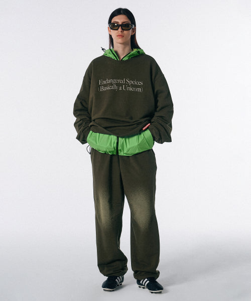 SPECIES BRUSHED SWEAT PANTS - 3 COLORS BROWN