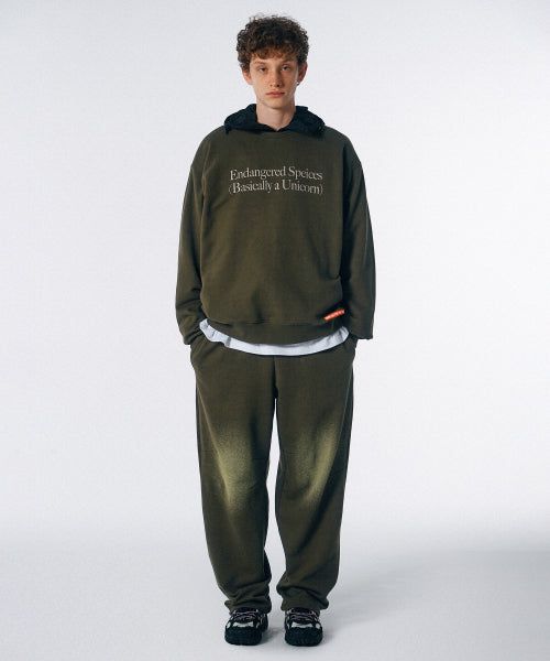 SPECIES BRUSHED SWEAT PANTS - 3 COLORS BROWN