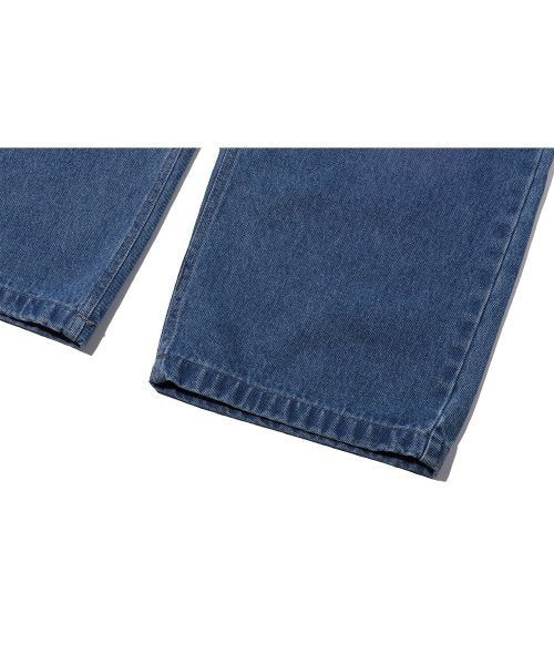 WIDE DENIM PANTS - 3 COLORS INDIGO