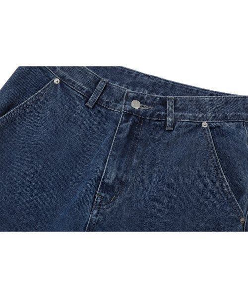WIDE DENIM - 2 COLORS INDIGO