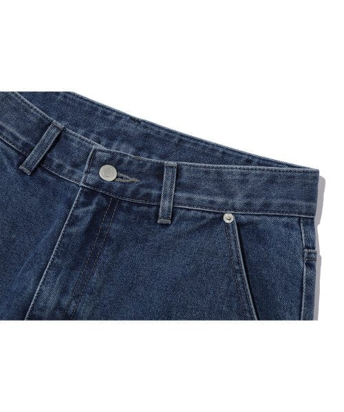 WIDE DENIM - 2 COLORS INDIGO
