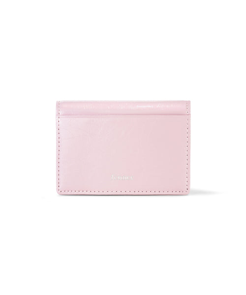 CRINKLE TRIANGLE ACCORDION POCKET - BLACK - 8 COLORS PINK