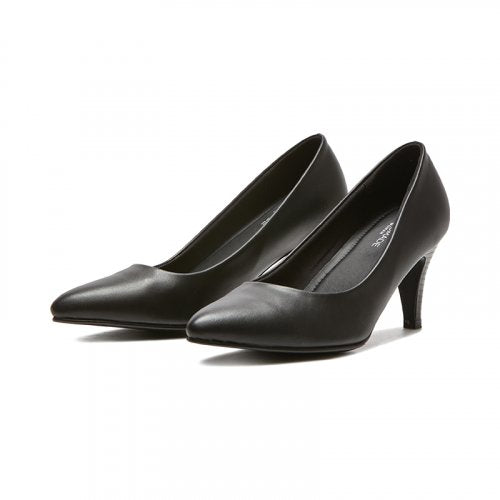 5/7/ PUMPS HEEL - 3 COLORS BLACK