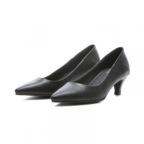 5/ SIDE HEEL PUMPS - 3 COLORS BLACK