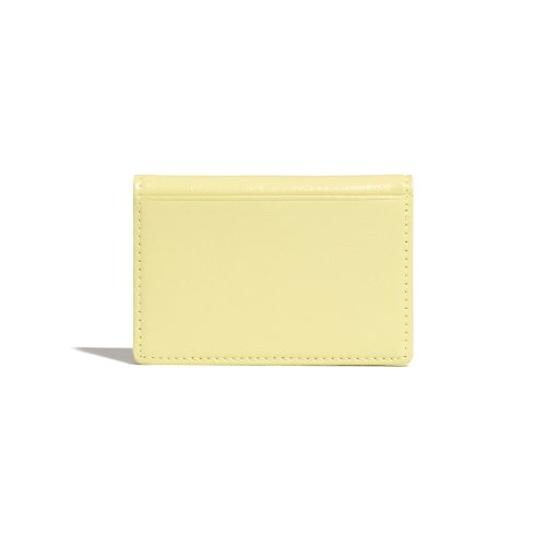 CRINKLE SOFT CARD CASE - BLACK - 10 COLORS LEMON