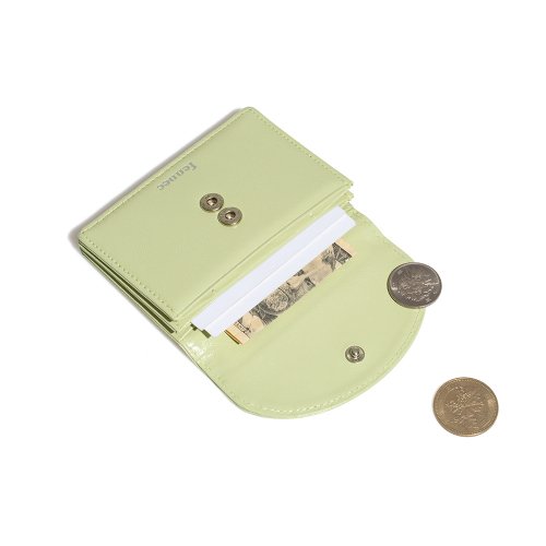 CRINKLE HALFMOON ACCORDION POCKET - 10 COLORS MINT