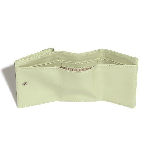 CRINKLE HALFMOON MINI WALLET MID - 6 COLORS MINT