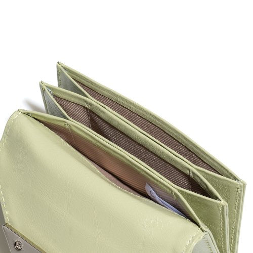 CRINKLE TRIANGLE ACCORDION POCKET - BLACK - 8 COLORS MINT