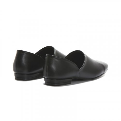 FLAT SHOES - 2 COLORS BLACK