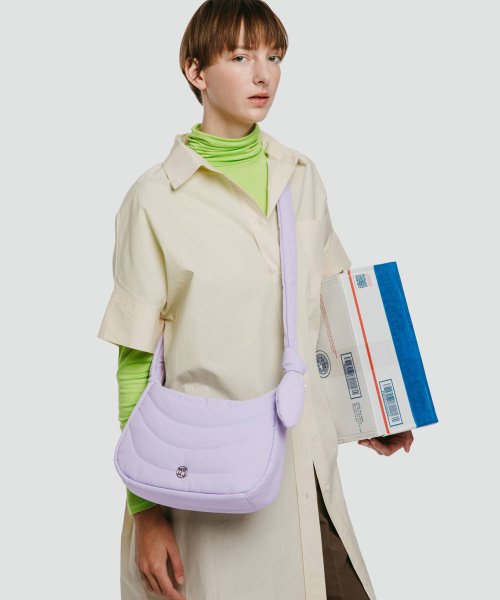 MARO MINI PADDING CROSSBODY BAG - 5 COLORS IVORY