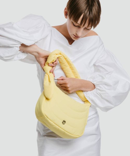 MARO MINI PADDING CROSSBODY BAG - 5 COLORS IVORY