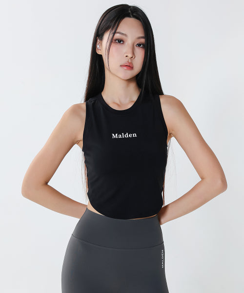 COTTON-LIKE CROP TOP - 4 COLORS BLACK