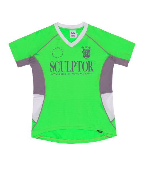SPORTS JERSEY TEE ACID GREEN