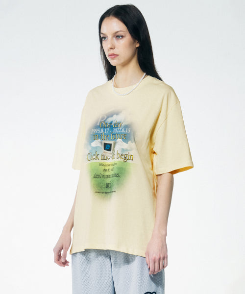 WINDOW MEMORIAL TEE - 3 COLORS BUTTER