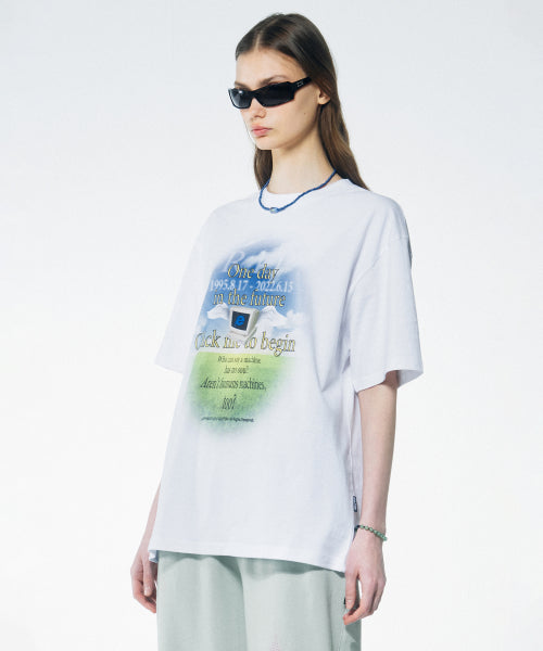 WINDOW MEMORIAL TEE - 3 COLORS WHITE