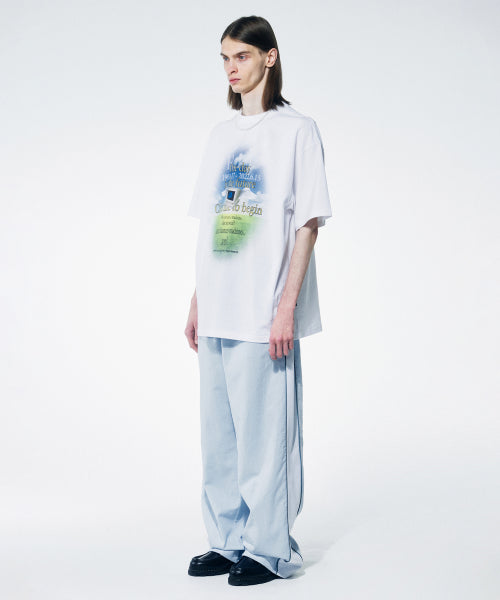 WINDOW MEMORIAL TEE - 3 COLORS WHITE