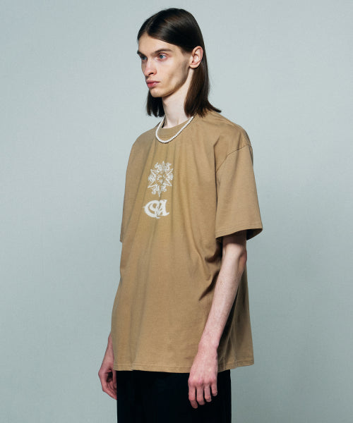SUN GOD LOGO TEE TOAST AS SHOWN