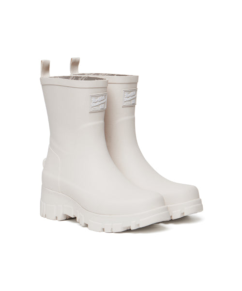 PLATFORM RAIN BOOTS MIDDLE - 7 COLORS BLACK