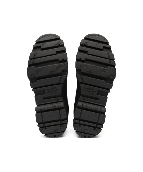 PLATFORM RAIN BOOTS MIDDLE - 7 COLORS BLACK