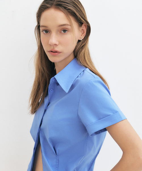 WRINKLE FREE LINE SHIRT