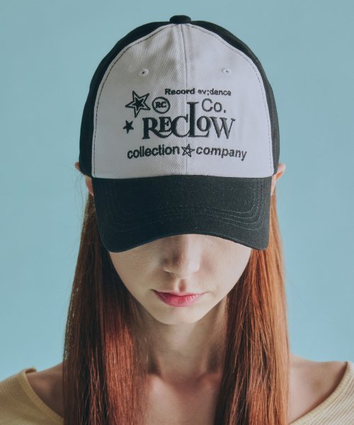RECLOW TWILL TWO-TONE RWL BALL CAP - 2 COLORS BLACK