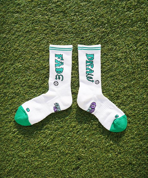 COOLMAX GOLF CREW SOCKS - WALK SWING AS SHOWN
