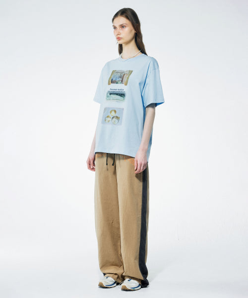 SUMMER SENSIBILITY TEE BABY - 2 COLORS BABY BLUE