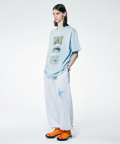 SUMMER SENSIBILITY TEE BABY - 2 COLORS BABY BLUE