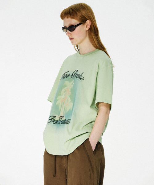 SUMMER IS EXPENSIVE TEE MIST - 3 COLORS GREEN