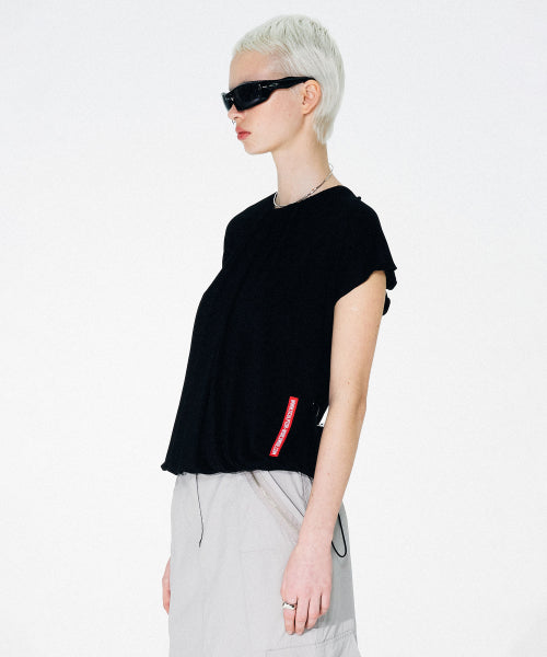 PUMKIN SHRRING TOP PALE - 3 COLORS BLACK