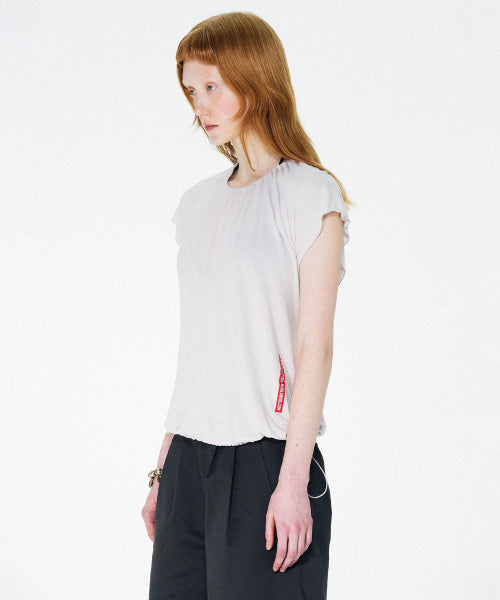 PUMKIN SHRRING TOP PALE - 3 COLORS GREY