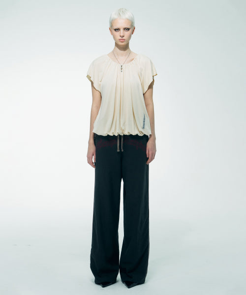 PUMKIN SHRRING TOP PALE - 3 COLORS AS SHOWN