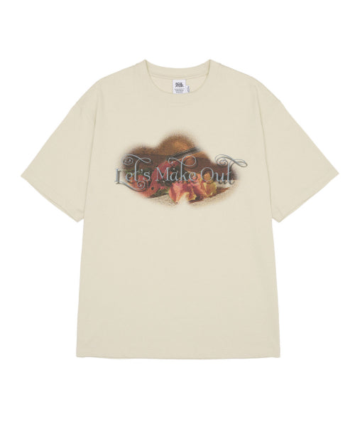 LOVE ENERGY TEE - 3 COLORS WHITE